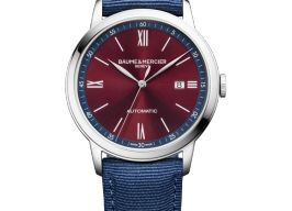Baume & Mercier Classima M0A10694 (2026) - Rood wijzerplaat 42mm Staal