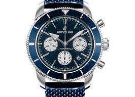 Breitling Superocean Heritage II Chronograph AB0162161C1S1 (2024) - Blue dial 44 mm Steel case