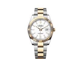 Rolex Datejust 41 126333 (2025) - White dial 41 mm Gold/Steel case