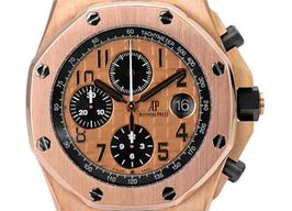 Audemars Piguet Royal Oak Offshore Chronograph 26470OR.OO.A002CR.01 (2017) - Champagne dial 42 mm Rose Gold case