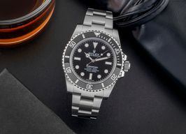 Rolex Submariner No Date 114060 (Unknown (random serial)) - Black dial 40 mm Steel case
