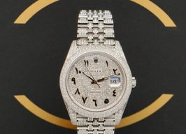 Rolex Datejust 41 126300 (2024) - Diamant wijzerplaat 41mm Staal