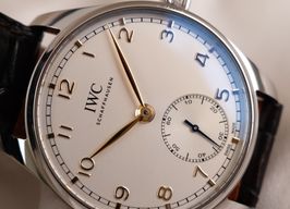 IWC Portuguese Automatic IW358303 (2023) - Zilver wijzerplaat 40mm Staal