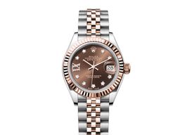 Rolex Lady-Datejust 279171-0003 (2024) - Brown dial 28 mm Steel case