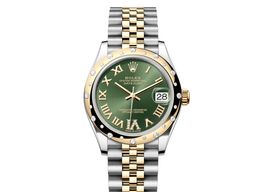 Rolex Datejust 31 278343RBR (2024) - Groen wijzerplaat 31mm Staal