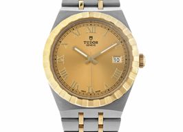 Tudor Royal 28503 (2021) - Gold dial 38 mm Gold/Steel case