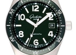 Glashütte Original SeaQ 1-39-11-13-83-08 (2024) - Green dial 40 mm Steel case