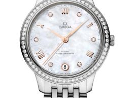 Omega De Ville Prestige 434.15.34.20.55.001 (2026) - Wit wijzerplaat 34mm Staal