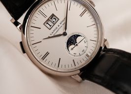 A. Lange & Söhne Saxonia 384.026 (2019) - Silver dial 40 mm White Gold case