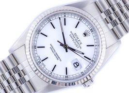 Rolex Datejust 36 16234 (2002) - White dial 36 mm Steel case