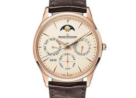 Jaeger-LeCoultre Master Ultra Thin Perpetual Q1302520 (2023) - Champagne dial 39 mm Rose Gold case