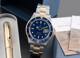 Rolex Submariner Date 16613 BLACK TIFFANY TRITIUM -