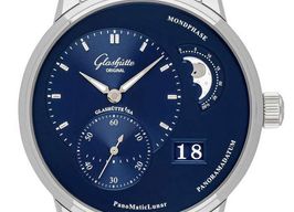 Glashütte Original PanoMaticLunar 1-90-02-46-32-71 (2024) - Blue dial 40 mm Steel case