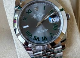 Rolex Datejust 41 126300 (2020) - Zwart wijzerplaat 41mm Staal