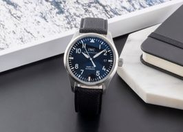 IWC Pilot Mark IW325504 (2011) - Black dial 39 mm Steel case