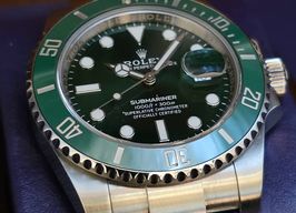Rolex Submariner Date 116610LV (2016) - Green dial 40 mm Steel case