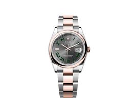Rolex Datejust 36 126201 (2025) - Grey dial 36 mm Gold/Steel case