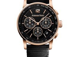 Audemars Piguet CODE 11.59 26393OR.OO.A002KB.01 (2025) - Zwart wijzerplaat 41mm Roségoud
