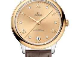 Omega De Ville 434.23.34.20.58.001 (2026) - Champagne dial 34 mm Gold/Steel case