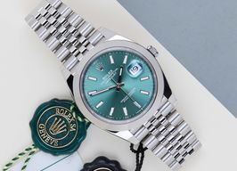Rolex Datejust 41 126300 (2024) - Green dial 41 mm Steel case