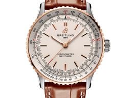 Breitling Navitimer U17329F41G1P1 (2025) - Silver dial 41 mm Gold/Steel case