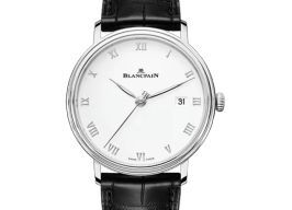 Blancpain Villeret Ultra-Slim 6224-1127-55B (2026) - Wit wijzerplaat 39mm Staal
