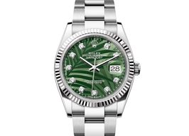 Rolex Datejust 36 126234-0056 (2024) - Green dial 36 mm Steel case