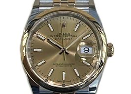 Rolex Datejust 36 126203 (2024) - Champagne dial 36 mm Steel case