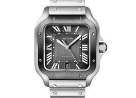 Cartier Santos WSSA0037 (2025) - Grijs wijzerplaat 40mm Staal