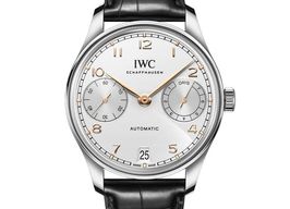 IWC Portuguese Automatic IW501701 (2024) - Zilver wijzerplaat 42mm Staal