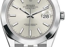 Rolex Datejust 41 126300 (2024) - Silver dial 41 mm Steel case