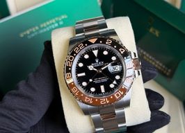 Rolex GMT-Master II 126711CHNR (2025) - Zwart wijzerplaat 40mm Goud/Staal