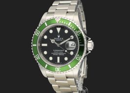 Rolex Submariner Date 16610LV (2005) - Black dial 40 mm Steel case
