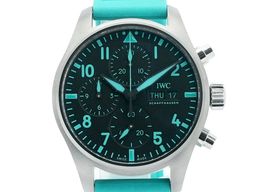 IWC Pilot Chronograph IW388108 (2022) - Black dial 41 mm Titanium case