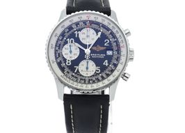 Breitling Old Navitimer A13322 (Onbekend (willekeurig serienummer)) - Zwart wijzerplaat 41mm Staal