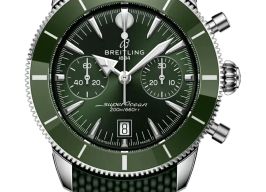 Breitling Superocean Heritage AB0156361L1S1 (2026) - Groen wijzerplaat 42mm Staal