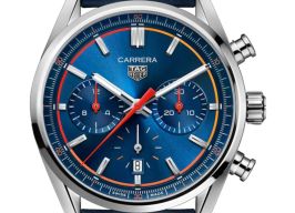 TAG Heuer Carrera CBN201D.FC6543 (2024) - Blauw wijzerplaat 42mm Staal