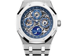Audemars Piguet Royal Oak Perpetual Calendar 26585XT.OO.1220XT.01 (2025) - Transparant wijzerplaat 41mm Titanium