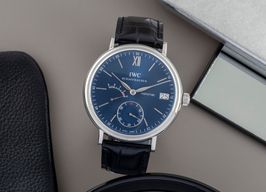 IWC Portofino Hand-Wound IW510106 (Unknown (random serial)) - Blue dial 45 mm Steel case