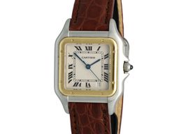 Cartier Panthère 1100 (1990) - White dial 27 mm Gold/Steel case