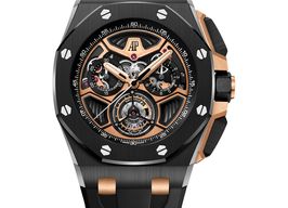 Audemars Piguet Royal Oak Offshore Tourbillon Chronograph 26622CE.OO.D002CA.02 (2025) - Transparent dial 43 mm Ceramic case