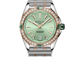 Breitling Chronomat 38 U17356531L1U1 (2026) - Pink dial 38 mm Gold/Steel case
