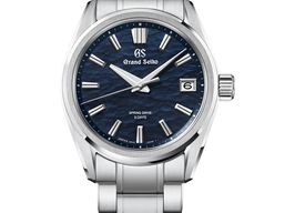 Grand Seiko Evolution 9 Collection SLGA021G (2026) - Blauw wijzerplaat 41mm Staal