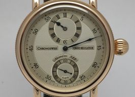 Chronoswiss Régulateur CH-6721R/12 (Unknown (random serial)) - Silver dial 44 mm Rose Gold case