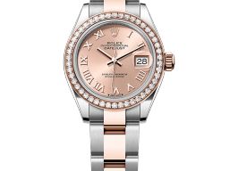 Rolex Lady-Datejust 279381RBR (2025) - Pink dial 28 mm Gold/Steel case