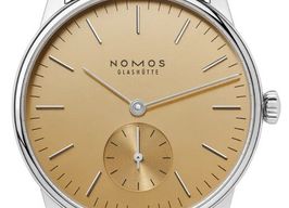 NOMOS Orion 33 358 (2026) - Gold dial 33 mm Steel case