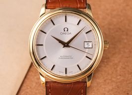 Omega De Ville Prestige 168.105 (2000) - Silver dial 35 mm Yellow Gold case