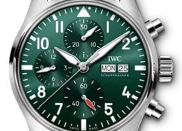IWC Pilot Chronograph IW388103 (2026) - Green dial 41 mm Steel case