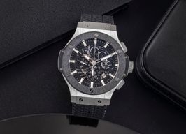 Hublot Big Bang Aero Bang 311.SM.1170.GR (Unknown (random serial)) - Black dial 45 mm Steel case