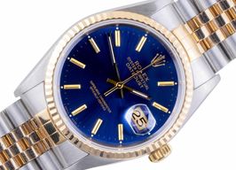 Rolex Datejust 36 16233 (1993) - Blue dial 36 mm Gold/Steel case